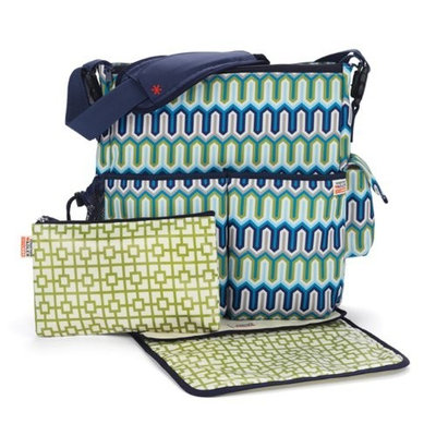 Skip Hop Jonathan Adler Dash Diaper Bags, Wave Multi