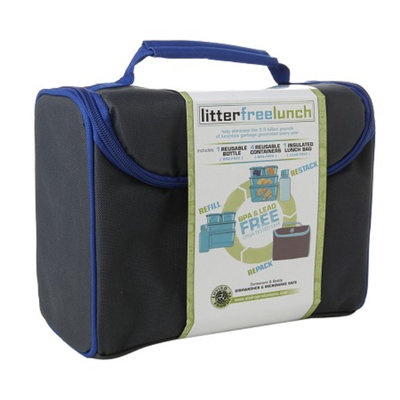 New Wave Enviro Litter Free Lunch Box w/containers, Solid, 1 ea