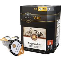 Keurig Barista Prima Cappuccino Italian Roast Vue Pack (8 Coffees and 8 Frothers) 7.5 oz