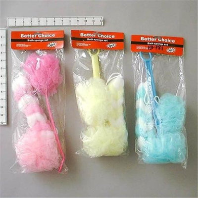 DDI 892582 Bath Brush 3Pc 20201-3 Case Of 48