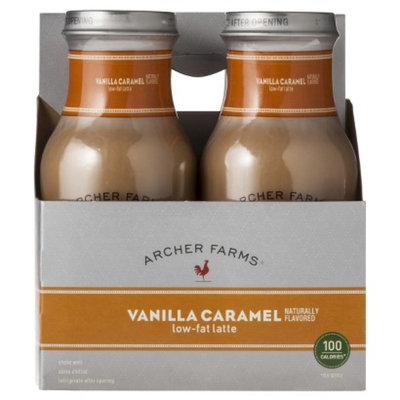 Archer Farms 4-pk. Vanilla Caramel Low-Fat Latte 9.5-oz.
