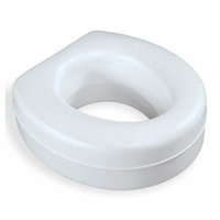 Medline Contoured Plastic Raised Toilet Seat