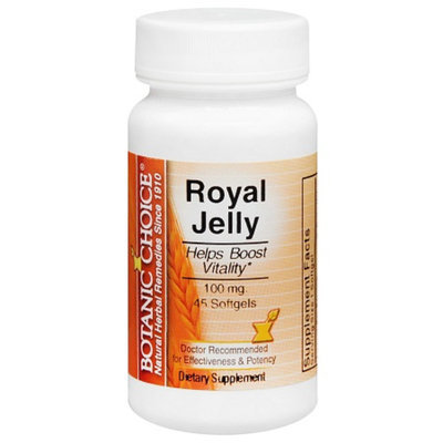 Botanic Choice Royal Jelly 100 mg Dietary Supplement Softgels