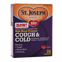 St. Joseph High Blood Pressure Cough & Cold Tablets