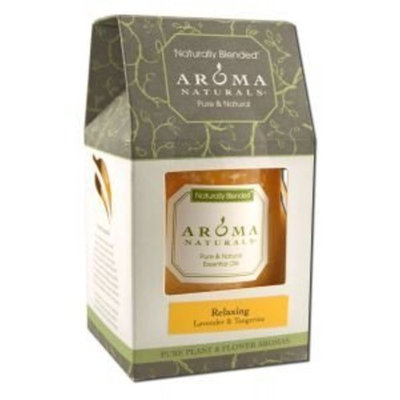 Aroma Naturals The Natural HBC Group, LLC - Relaxing 3x3.5 Pillar Candle, 1 solid