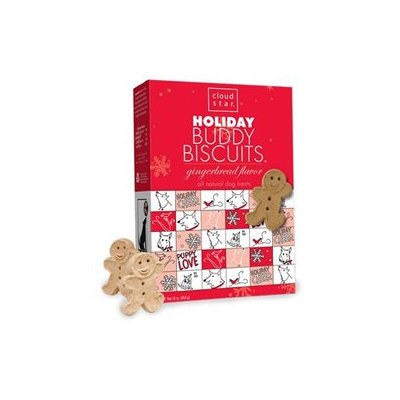Cloud Star Holiday Buddy Biscuits Oven Baked 16 oz Box