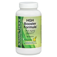 Botanic Choice HGH Booster Formula Dietary Supplement Tablets