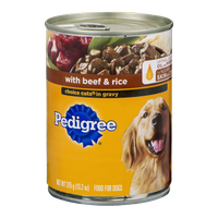 Pedigree® Beef & Rice Choice Cuts in Gravy Dog Food
