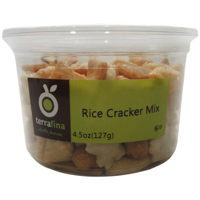 Terrafina Rice Cracker Mix Kosher, 4.5-Ounce (Pack of 12)