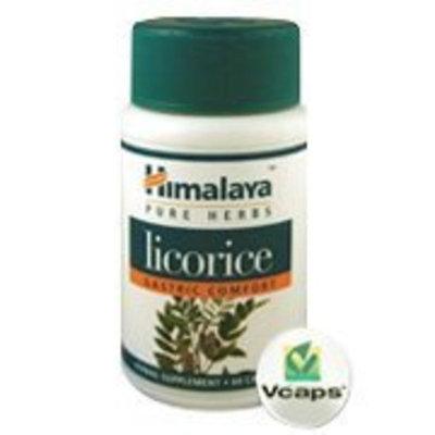 Himalaya Licorice - Pure Organic Extract (250 mg - 60 Caplets)