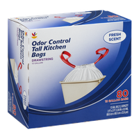Ahold Odor Control Tall Kitchen Trash Bags