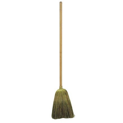 TOUGH GUY 1VAC3 Jail Broom,56 In. OAL,17In. Trim L