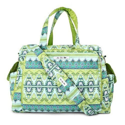 Ju Ju Be Ju-Ju-Be Be Prepared Diaper Bag, Black/Silver