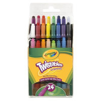 Crayola 24ct Twistable Crayons - Multicolor