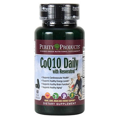Co-Q Daily with Resveratrol by Purity Products - 60 Veggie Capsules