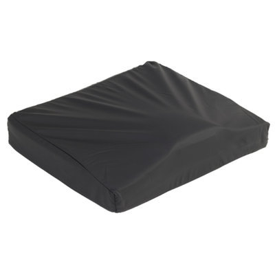 Mason Medical Titanium Gel Foam Wheelchair Cushion, Black, 16x20, 1 ea