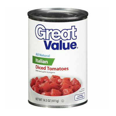 Great Value : Italian Diced Tomatoes