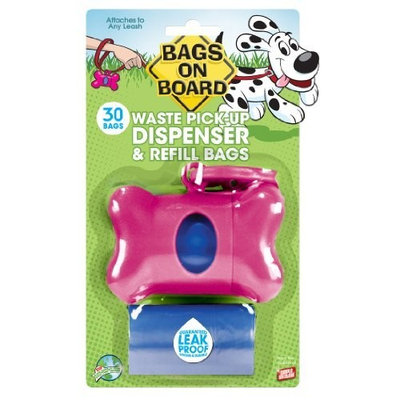 Bags on Board Bone Dispenser with 30 Refill Bags