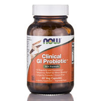 NOW Foods Clinical GI Probiotic 10 billion - 60 Vegetarian/Vegan Capsules