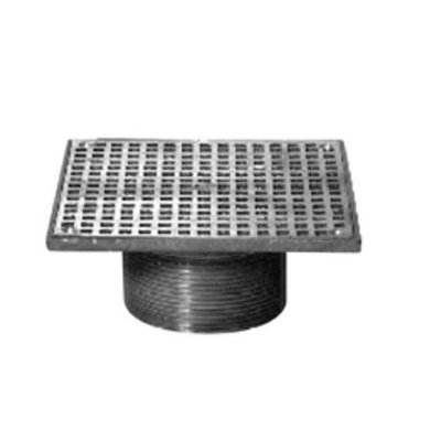 Zurn-wilkins Zurn Wilkins ZN400-5S Type S 5 FLOOR DRAIN STRAINER Polished Nickle Bronze