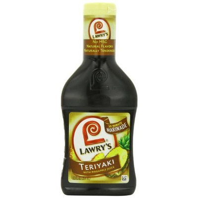 Lawrys Lawry's 30-Minute Marinade, Teriyaki with Pineapple Juice, 12-Ounce Bottles (Pack of 6)
