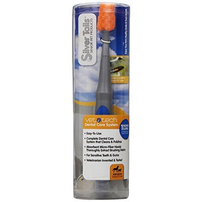 Silver Tails Vet-tech Dog Dental Cleaning System, 8-Pack