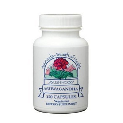 Ayush Herbs Ashwagandha 120 Vegetarian Capsules