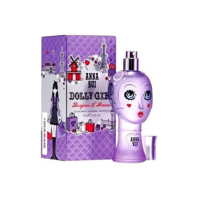 Dolly Girl Bonjour L'Amour By Anna Sui For Women. Eau De Toilette Spray 1.6 Oz.