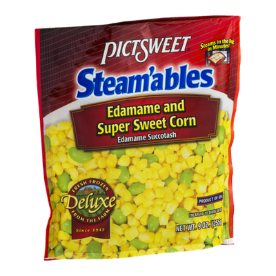 Pictsweet Steam'ables Edamame and Super Sweet Corn