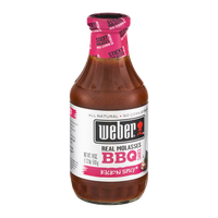 Weber Real molasses BBQ Sauce Kick'n Spicy