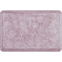 WellnessMats Estates Collection Coastal Series Kitchen Mats - burgundy sea shell 2x3'