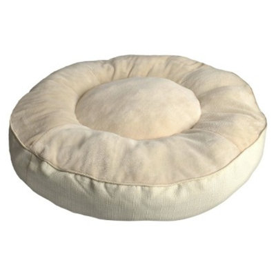 Boots & Barkley XXL Round Mattrress - Bleached Sand/Sour Cream