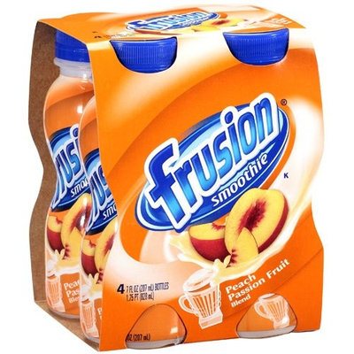 Frusion Peach Passion Fruit Blend Smoothies, 1.75 pt, 4ct