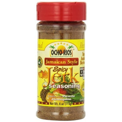Ocho Rios Seasoning Spicy Jerk, 4 - Ounce (Pack of 6)