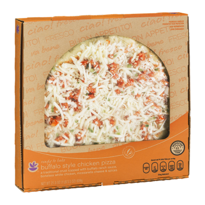 Ahold Buffalo Style Chicken Pizza Ready to Bake