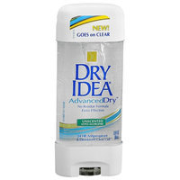 Dry Idea Advanced Dry Unscented Antiperspirant & Deodorant Clear Gel Unscented