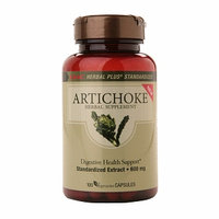 GNC Herbal Plus Artichoke Digestive Health 600mg