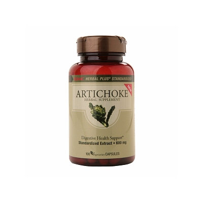 GNC Herbal Plus Artichoke Digestive Health 600mg