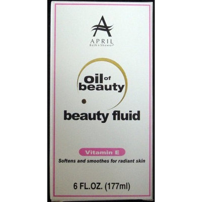 April Bath & Shower Oil of Beauty Fluid with Vitamin E - 6 Oz.