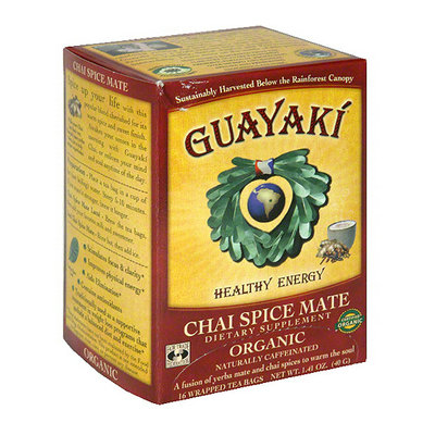Guayaki Organic Chai Spice Mate Tea