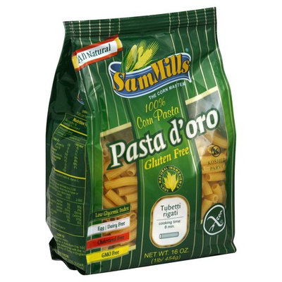 Sam Mills Pasta D'Oro Tubetti Rigati - 16 oz