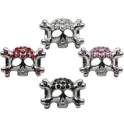 Mirage 3/8 Skull Slider Charm