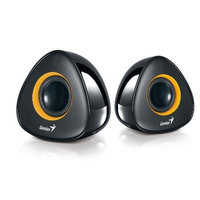 Genius SP-U150X USB Stereo Speakers - Yellow (SP-U150X Yellow)