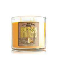 Bath & Body Works® BOURBON BUTTERSCOTCH 3 Wick Scented Candle