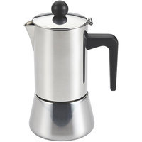 BonJour Coffee and Tea Stainless Steel 4-Cup Stovetop Espresso Maker