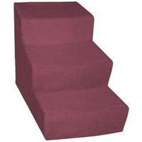 Pet Gear Soft Step III Pet Stairs, 3-step/for cats and dogs up to 150-pounds, Slate Blue