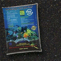 Worldwide Imports AWWA10741 2-Piece Live Aragonite Sand, 20-Pound, Black