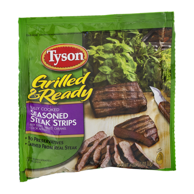 Tyson Grilled & Ready Seasoned Steak Strips