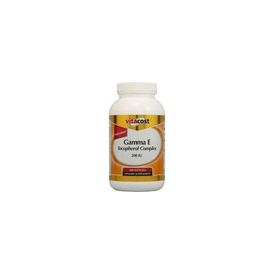 Vitacost Brand Vitacost Natural Gamma E Tocopherol Complex -- 200 IU - 300 Softgels