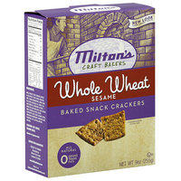 Milton's Whole Wheat Sesame Crackers